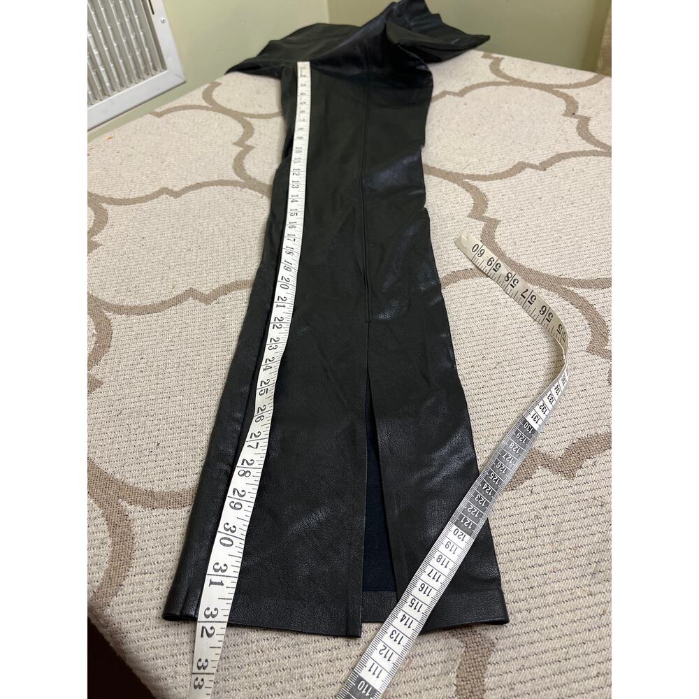 Commando Faux Leather Split Front Pull On Pants, … - image 6